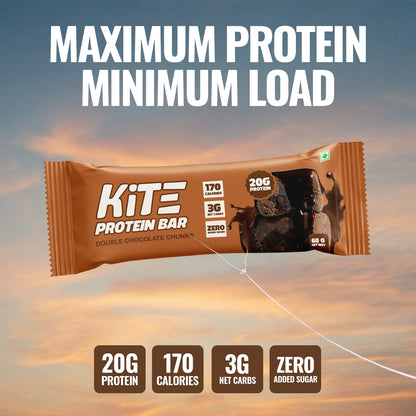 Double Chocolate Chunk - KiTE Protein Bars