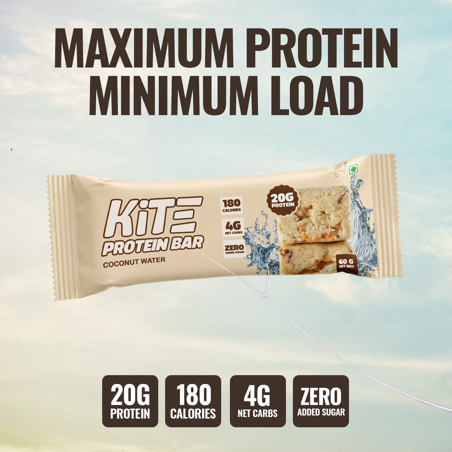 Coconut Water Bytes- KiTE Protein Bars