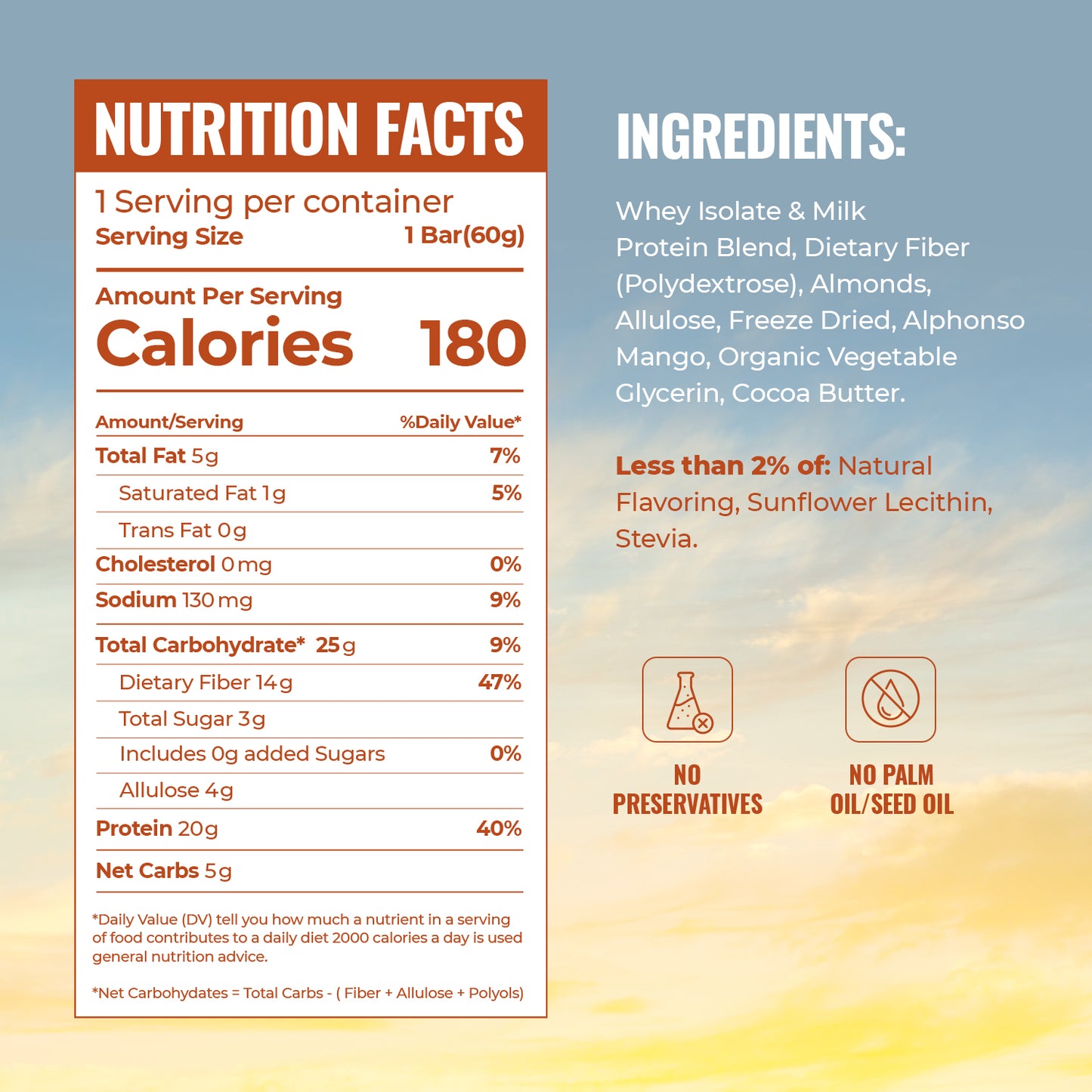Alphonso Mango Chunks - KiTE Protein Bars - Subscription