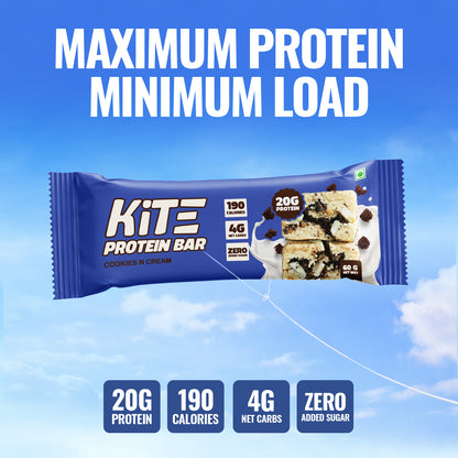 Cookies n Cream - KiTE Protein Bars